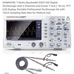 HANMATEK 110mhz Bandwidth